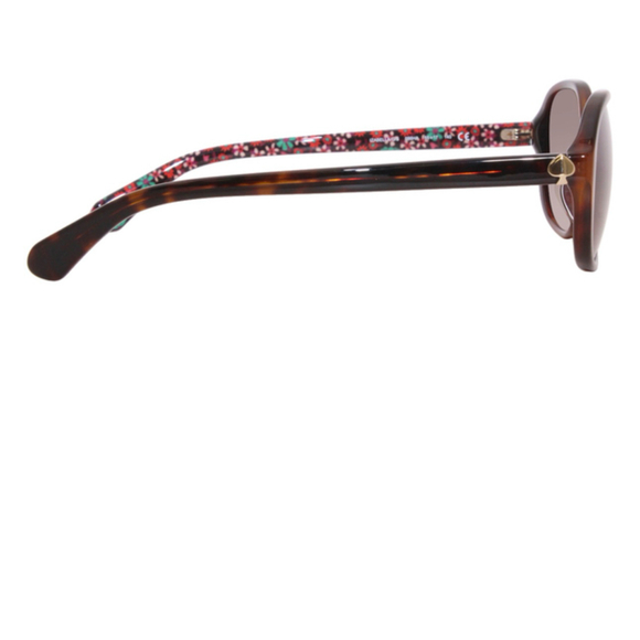 KATE SPADE | Sunglasses Havanas Gradient Brown Brand New - Picture 3 of 7